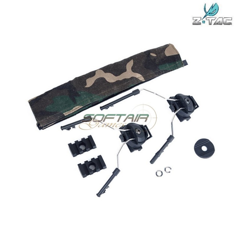 Helmet Rail Adapter Set Black Z-tactical (z046-bk) Helmet Rail Adapter Set Black Z-tactical (z046-bk)