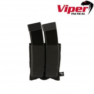 Tasca doppia plate Smg Mag Black Viper Tactical (vit-vmplsmgblk) Tasca doppia plate Smg Mag Black Viper Tactical (vit-vmplsmgblk)