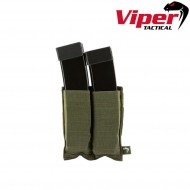 Tasca doppia plate Smg Mag green Viper Tactical (vit-vmplsmgg) Tasca doppia plate Smg Mag green Viper Tactical (vit-vmplsmgg)
