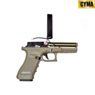 Pistola elettrica glock g18c tan aep full set mosfet version cyma (cm-cm030upt) Pistola elettrica glock g18c tan aep full set mosfet version cyma (cm-cm030upt)