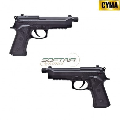Pistola elettrica m9a3 black aep full set mosfet version cyma (cm-cm132up)