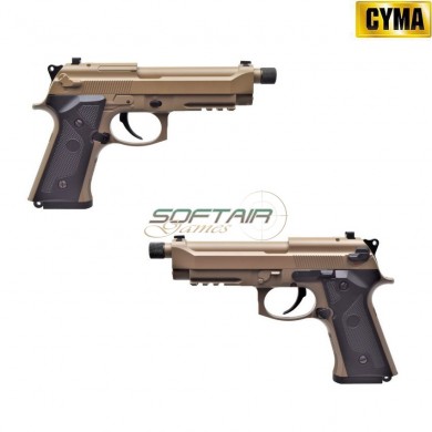 Electric pistol m9a3 tan aep full set mosfet version cyma (cm-cm132upt)