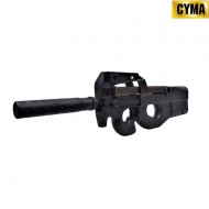 Electric rifle p90 silencer black cyma (cm060b)