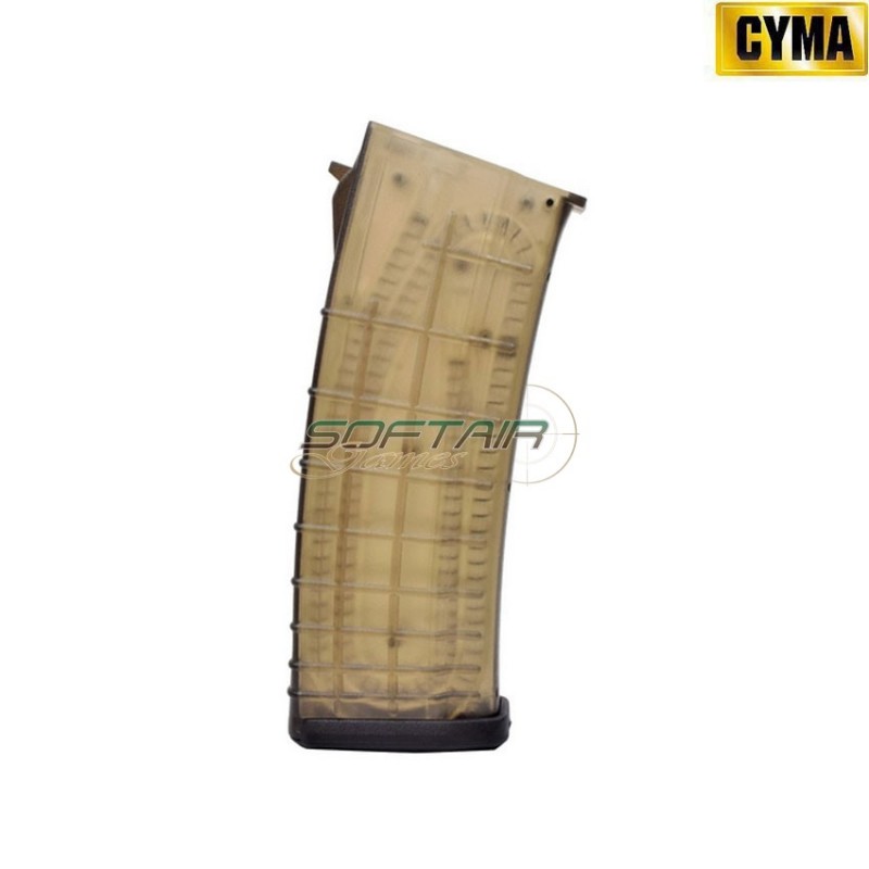 Caricatore clear monofilare 150bb per ak tactical bulgarian cyma (c105)