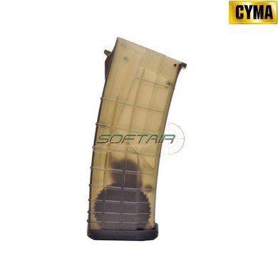 Hi-cap magazine clear 450bb for ak tactical bulgarian cyma (c106)