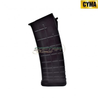 Caricatore black maggiorato 450bb per ak tactical bulgarian cyma (c106b)