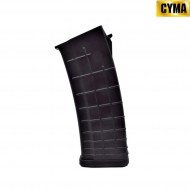 Caricatore black maggiorato 450bb per ak tactical bulgarian cyma (c106b)