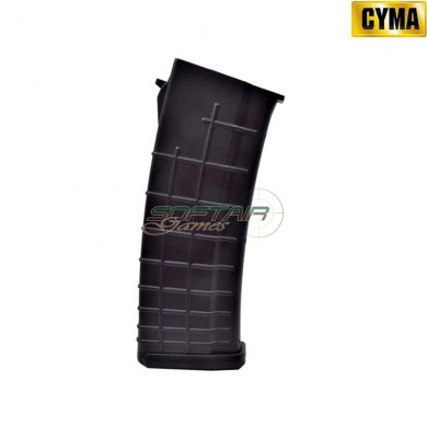 Caricatore black maggiorato 450bb per ak tactical bulgarian cyma (c106b)