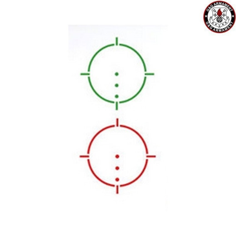 Dot Graphic Sight 551 Black G&g (gg-12020)