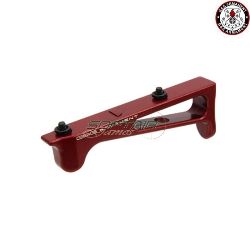 Impugnatura 45 gradi rossa per sistema KeyMod G&G (GG-03182-2)