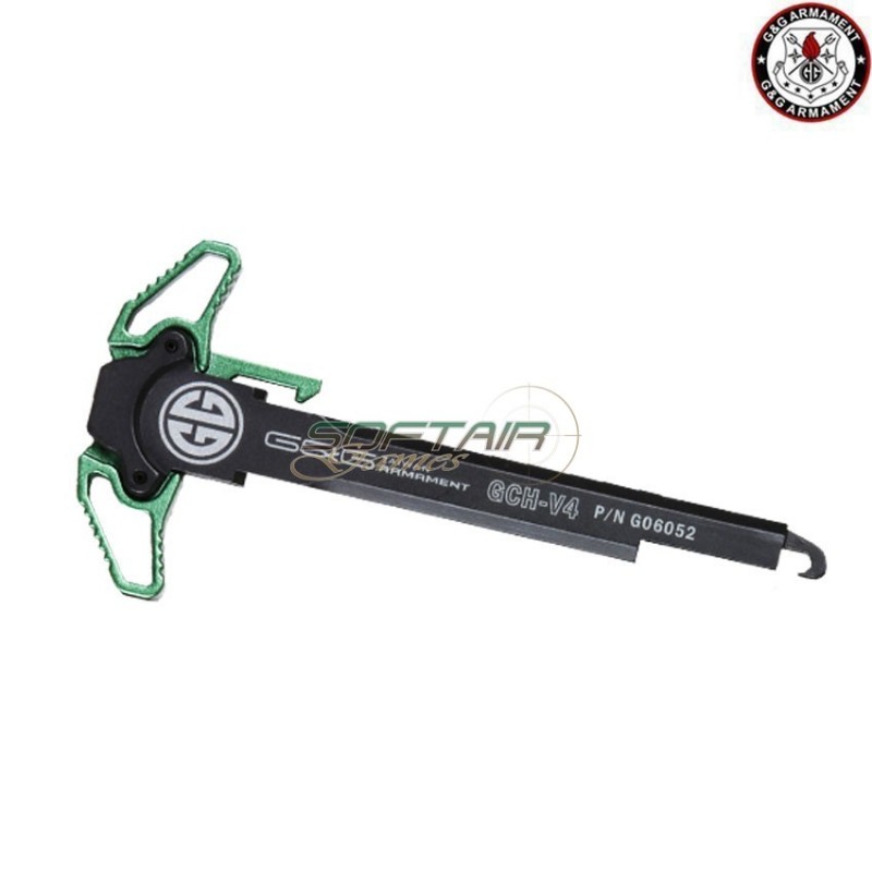 Leva armamento ambidestra green raptor style gch-v4 per m4 g&g (gg-06052-2)