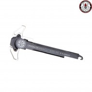 Leva armamento ambidestra silver raptor style gch-v4 per m4 g&g (gg-06052-5)