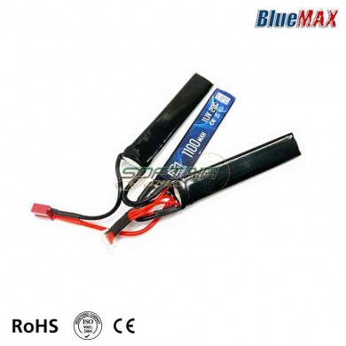 Lipo Battery Deans Connector 11.1v X 1100mah 20c Cqb Type Bluemax-power® (bmp-11.1x1100-ds-cqb)