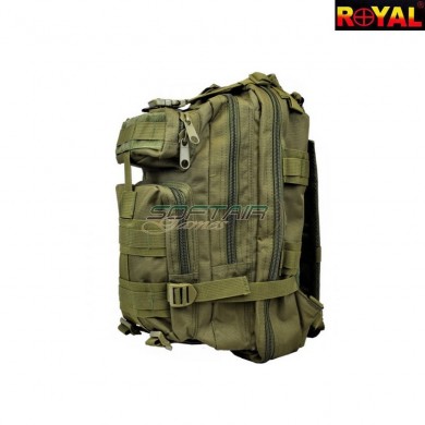 Tactical backpack 25 liters green royal (bk-504v)