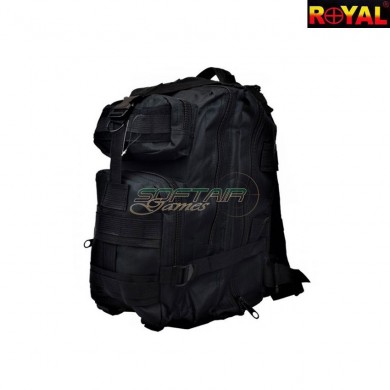 Tactical backpack 25 liters black royal (bk-504b)