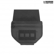 Laser cut tasca drop down velcro utility black Warrior Assault Systems (w-lc-ddvup-blk)