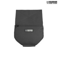Laser cut drop down velcro utility pouch black Warrior Assault Systems (w-lc-ddvup-blk)