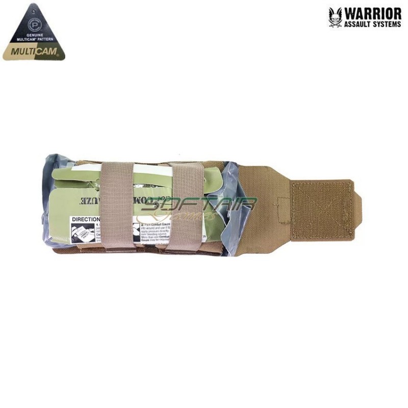 Laser cut Small Horizontal Individual First Aid Kit pouch MultiCam® Warrior Assault Systems (w-lc-sh-ifak-mc)