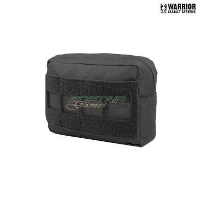 Laser cut Small Horizontal Utility Pouch black Warrior Assault Systems (w-lc-shup-blk)