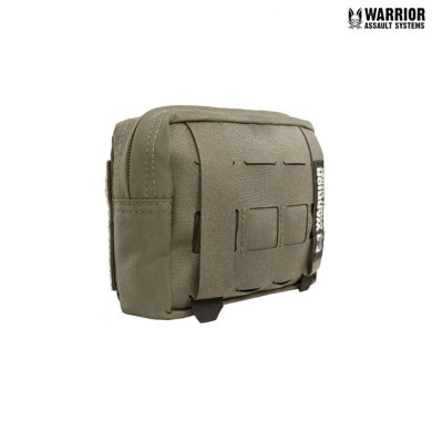 Laser cut Small Horizontal Utility Pouch ranger green Warrior Assault Systems (w-lc-shup-rg)