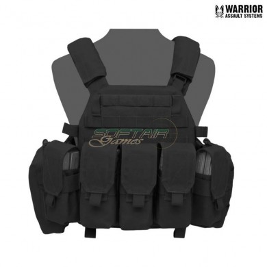 Plate carrier dcs m4 special force combo black warrior assault systems (w-eo-dcs-m4-blk)