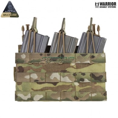 Removable triple open top mag pouch multicam® warrior assault systems (w-eo-dfp-tmop-mc)