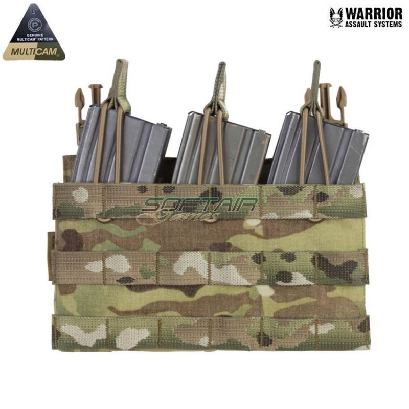 Removable triple open top mag pouch multicam® warrior assault systems (w-eo-dfp-tmop-mc) Removable triple open top mag pouch multicam® warrior assault systems (w-eo-dfp-tmop-mc)