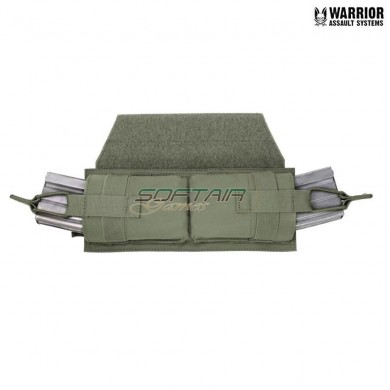 Horizontal Velcro Mag pouch olive drab warrior assault systems (w-eo-hvmp-od)