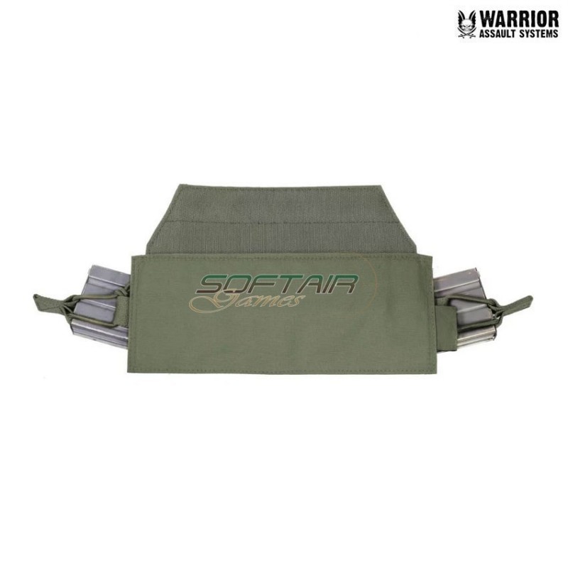 Horizontal Velcro Mag pouch olive drab warrior assault systems (w-eo-hvmp-od)