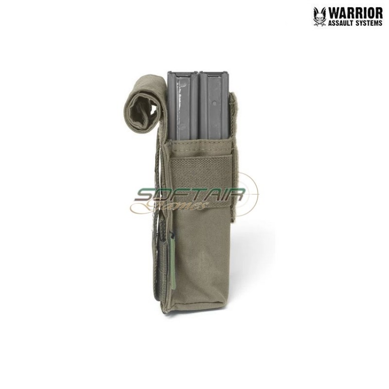 Tasca Porta Caricatore Singola M4 5.56 ranger green Warrior Assault Systems (w-eo-sm4-rg)