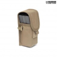 Single NSR 5.56mm 90R pouch coyote tan warrior assault systems (w-eo-snsr-90r-ct)