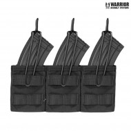 Triple Fast Open Ak Magazines Pouch black Warrior Assault Systems (w-eo-tmop-ak-blk)