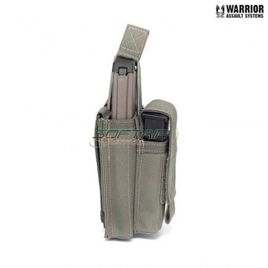 Single Open 5.56mm & 9mm Magazine Pouch ranger green Warrior Assault Systems (w-eo-smop-sp-rg)