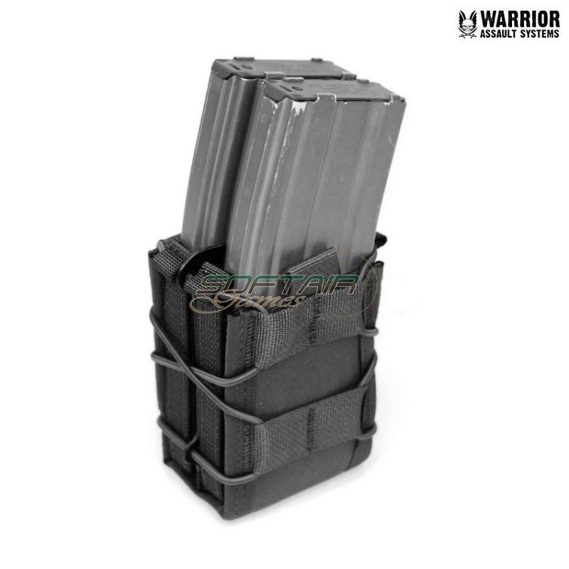 Double Pouch Quick Mag black Warrior Assault Systems (w-eo-dqm-blk)