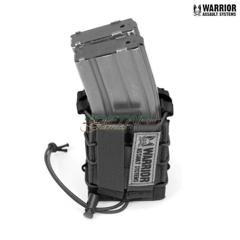 Tasca Doppia Quick Mag black Warrior Assault Systems (w-eo-dqm-blk)