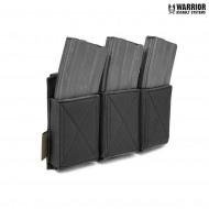 Emp Triple Elastic Magazine Pouch black Warrior Assault Systems (w-eo-temp-blk)