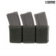 Velcro Emp Triple Elastic Magazine Pouch olive drab Warrior Assault Systems (w-eo-tvmp-od)