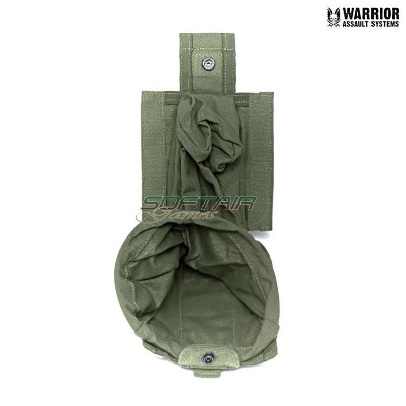 Tasca Slimline Folding Per Caricatori Esausti olive drab Warrior Assault Systems (w-eo-slfd-od)