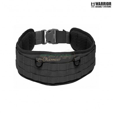 Cinturone padded load bearing patrol black warrior assault systems (w-eo-plb-blk)