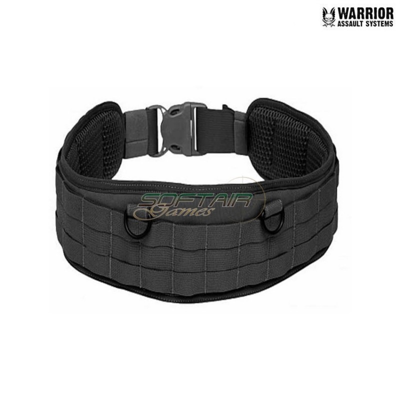 Cinturone padded load bearing patrol black warrior assault systems (w-eo-plb-blk)