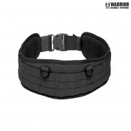 Padded load bearing patrol belt black warrior assault systems (w-eo-plb-blk)