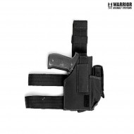 Fondina drop leg black warrior assault systems (w-eo-dlh-blk)