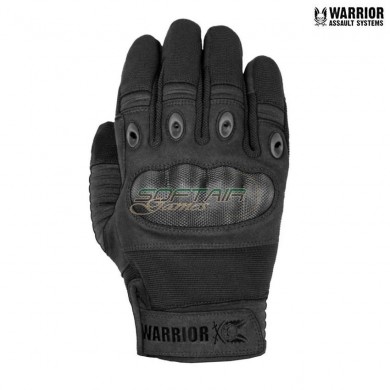 Omega Hard Knuckle gloves Black warrior assault systems (w-eo-ohk-blk)