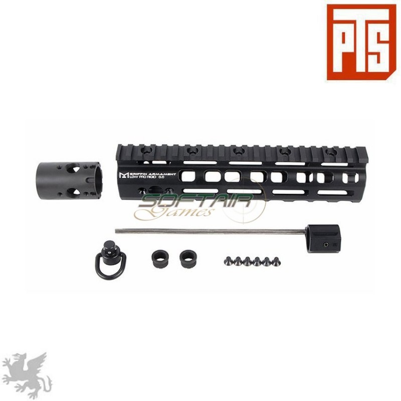 Griffin Armament Low Pro RIGID LC Rail 8.6" pts® (pts-ga025490307)