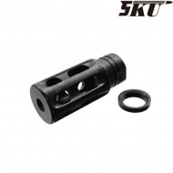 Spegnifiamma notalon breacher brake black 14mm ccw 5ku (5ku-98)