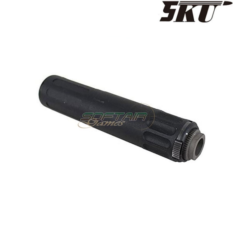 AAC SR5 silencer 14mm ccw black 5ku (5ku-109)