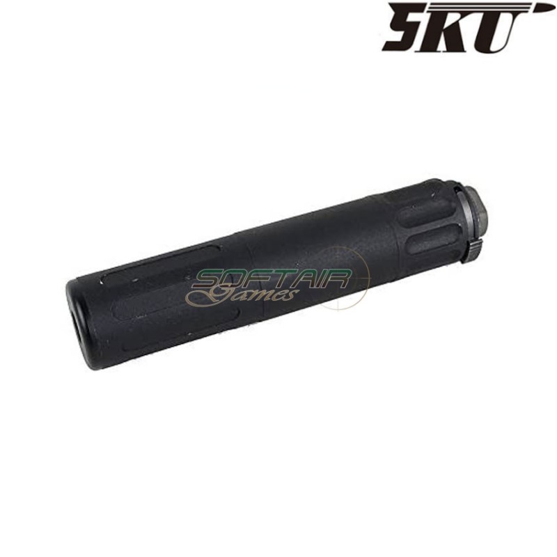 AAC SR5 silencer 14mm ccw black 5ku (5ku-109)