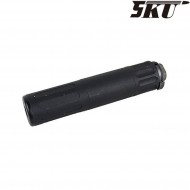 AAC SR5 silencer 14mm ccw black 5ku (5ku-109)