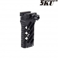 Grip verticale ULTRALIGHT-45 long per weaver 20mm BLACK 5ku (5ku-111-45)