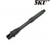 Black outer barrel 8.7" for aeg m4 5ku (5ku-121) Black outer barrel 8.7" for aeg m4 5ku (5ku-121)